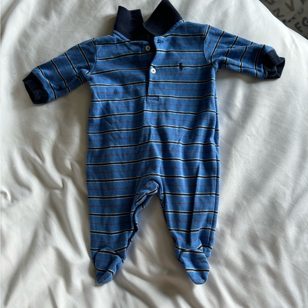 Ralph lauren footsie pajamas 3m